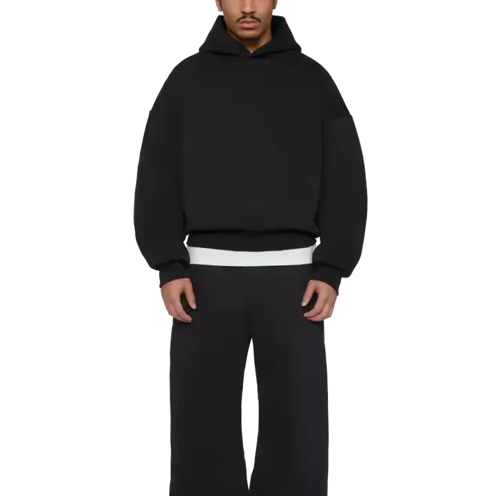 Manufacturer Custom Logo Loose Plain Casual Hoodies
